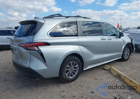 2021 Toyota Sienna Xle from USA, damaged, VIN 5TDYRKEC0MS024065